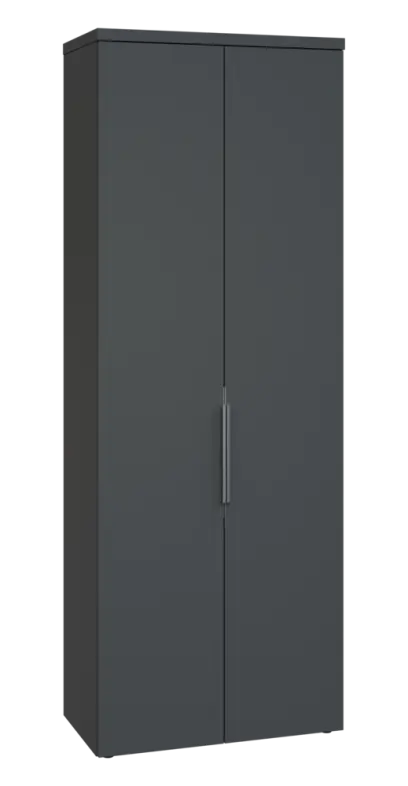 SISR 6 - 81 šatní skříň, 2-dveřová, výsuvné ramínko, 2170x800x400, antracit SISR 6 - 81 šatní skříň, 2-dveřová, výsuvné ramínko, 2170x800x400, antracit